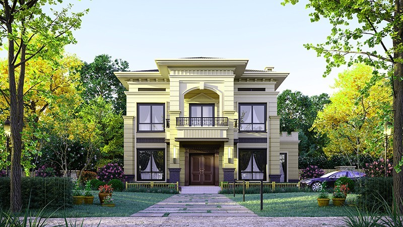 大同乡村别墅的墙壁通常用什么砖砌？